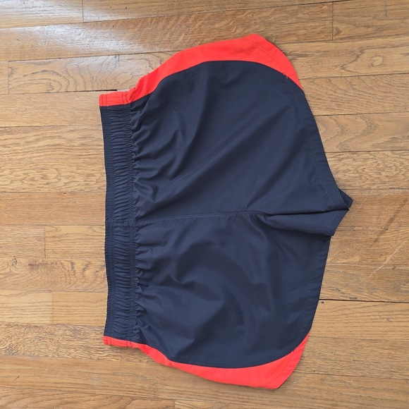 FILA BRAND WOMENS GRAY AND ORANGE ATHLETIC SHORTS SIZE LARGE - Picture 8 of 14